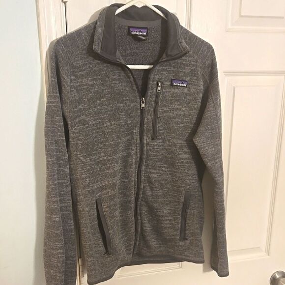Patagonia Gray Zip Up jacket with Full Length Zipper - Picture 1 of 8